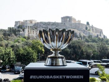 Ευρωμπάσκετ Γυναικών: Το τρόπαιο βρίσκεται ήδη στην Αθήνα 