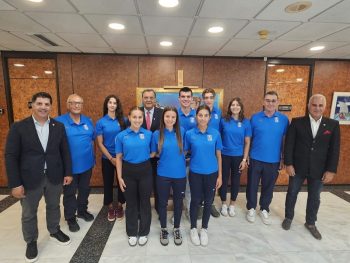 O Πρόεδρος Ισίδωρος Κούβελος συνάντησε το μέλλον της ελληνικής κωπηλασίας
