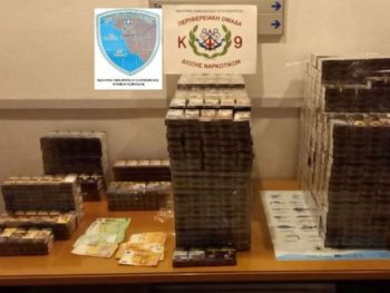 Αλλοδαπός με λαθραία τσιγάρα στην Ηγουμενίτσα