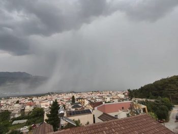 Καταιγίδα σάρωσε τα Ιωάννινα - Μεγάλα ύψη βροχής 