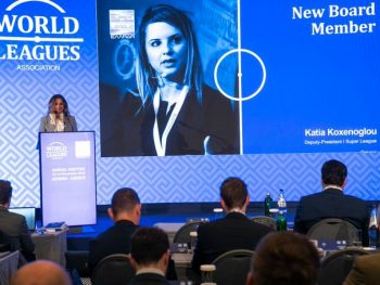 Η Κάτια Κοξένογλου εξελέγη στο Διοικητικό Συμβούλιο της World Leagues Association