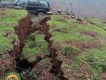 Μεγάλη κατολίσθηση στη Μικροσπηλιά Άρτας
