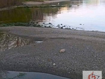 Η άμπωτη "στέγνωσε" την παράκτια ζώνη της Πρέβεζας