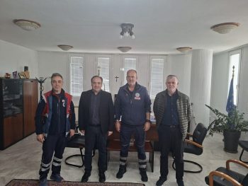 Συνάντηση του Δημάρχου και Αντιδημάρχου Υγείας Δήμου Ζηρού,  με στελέχη των ΕΚΑΒ
