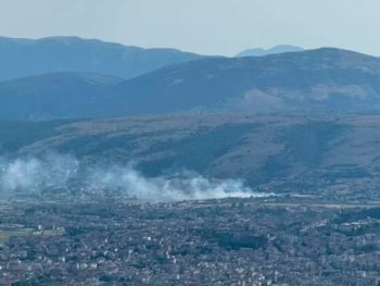 Κινητοποίηση για φωτιά κοντά στο Νεοχωρόπουλο