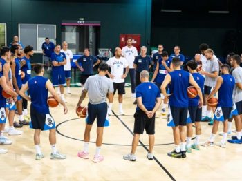 Εθνική Ανδρών: Αρχισε η προετοιμασία για τους αγώνες με Ουκρανία και Ισπανία