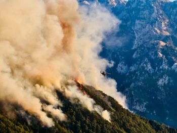 Δύσκολη η κατάσταση στην Κόνιτσα- Συνεχίζεται η επιχείρηση κατάσβεσης