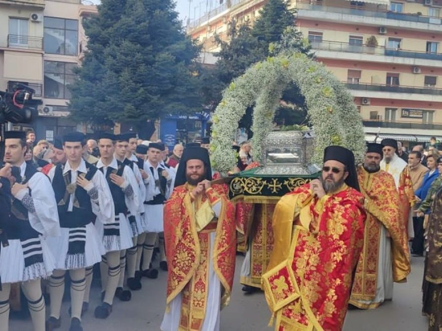 Η λιτανεία για τον Πολιούχο των Ιωαννίνων