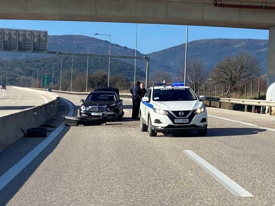 Εκτροπή στην Εγνατία χωρίς τραυματισμούς