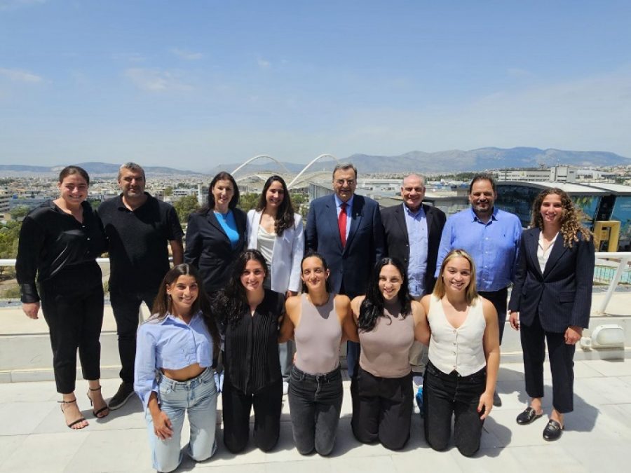 Η λάμψη της Εθνικής ομάδας πόλο γυναικών στην Ελληνική Ολυμπιακή Επιτροπή 