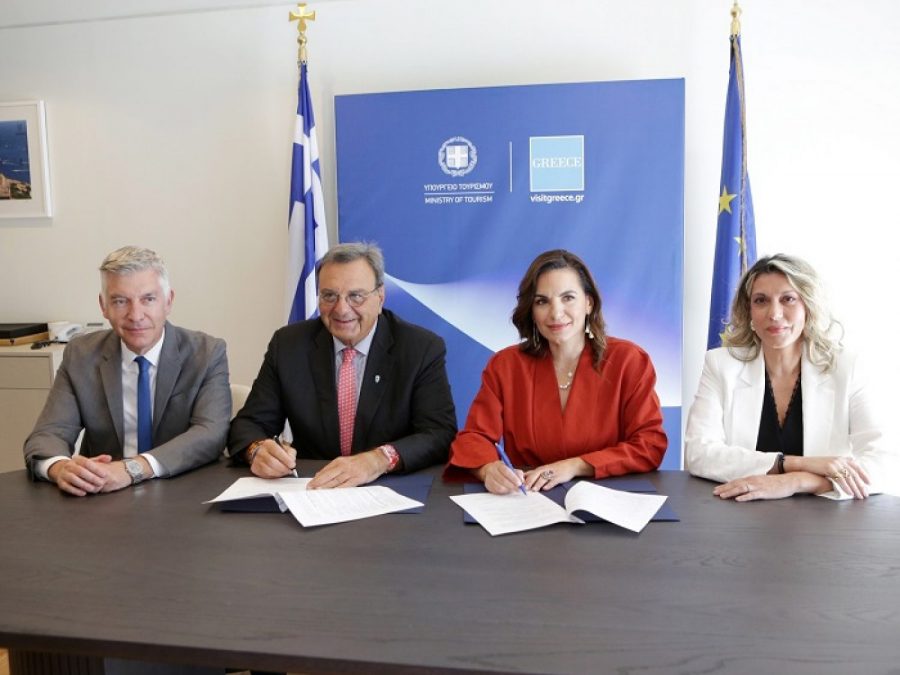 Μνημόνιο Συνεργασίας μεταξύ του Υπουργείου Τουρισμού και της Ελληνικής Ολυμπιακής Επιτροπής