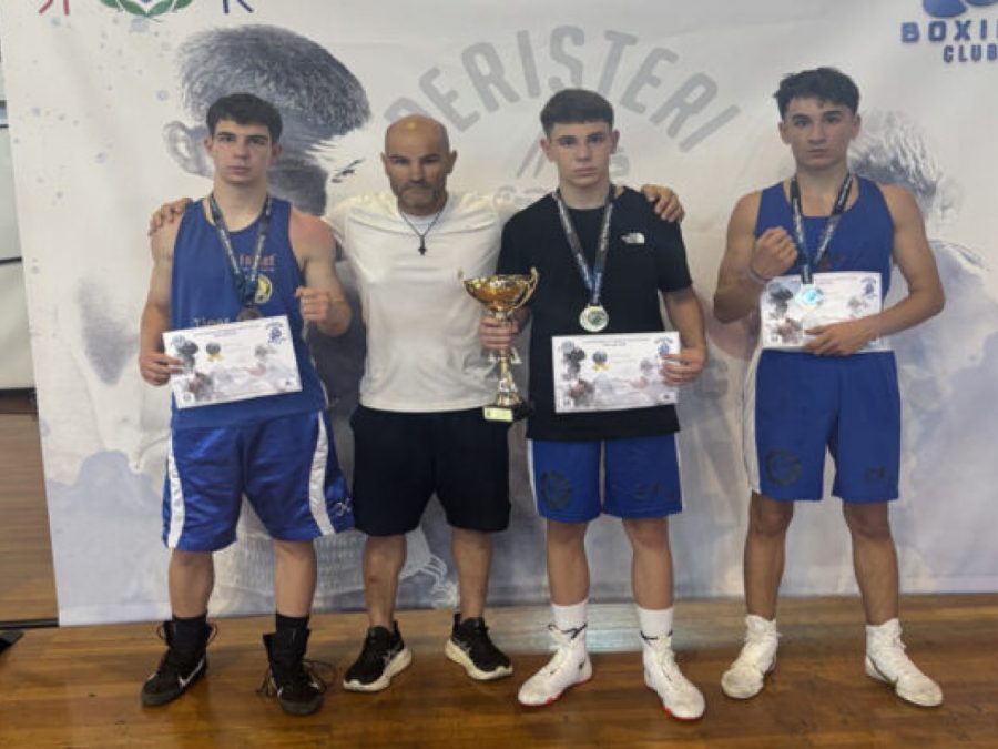 Στο βάθρο το Tiger Boxing Club στο 2ο Κύπελλο Περιστερίου
