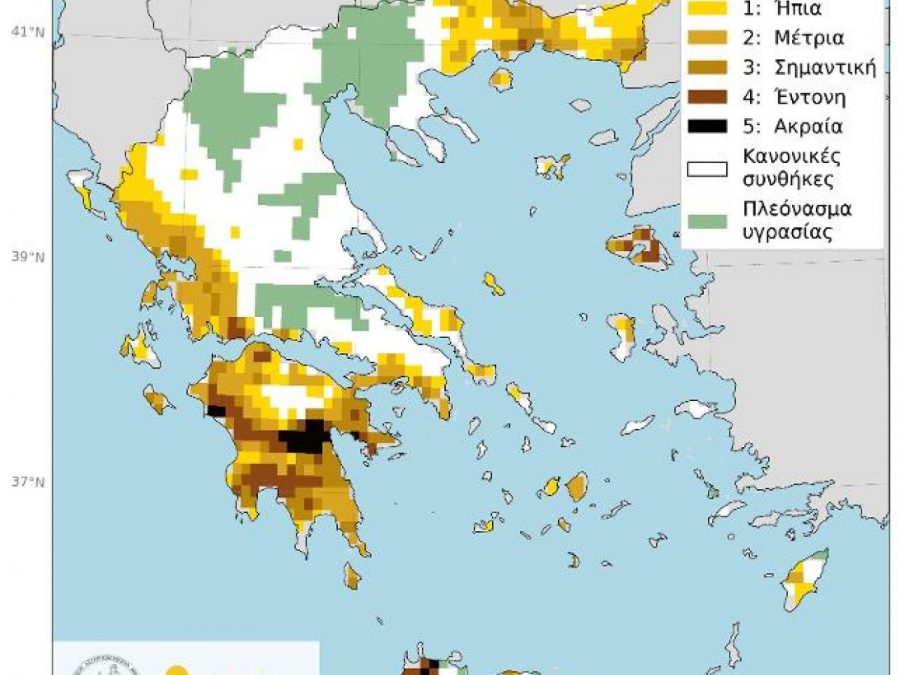 Ποιες περιοχές της Ελλάδας πλήττονται από ξηρασία  