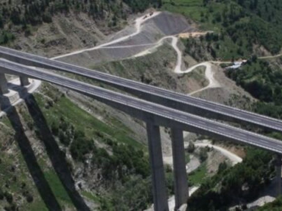 Εργασίες στις γέφυρες της Εγνατίας 