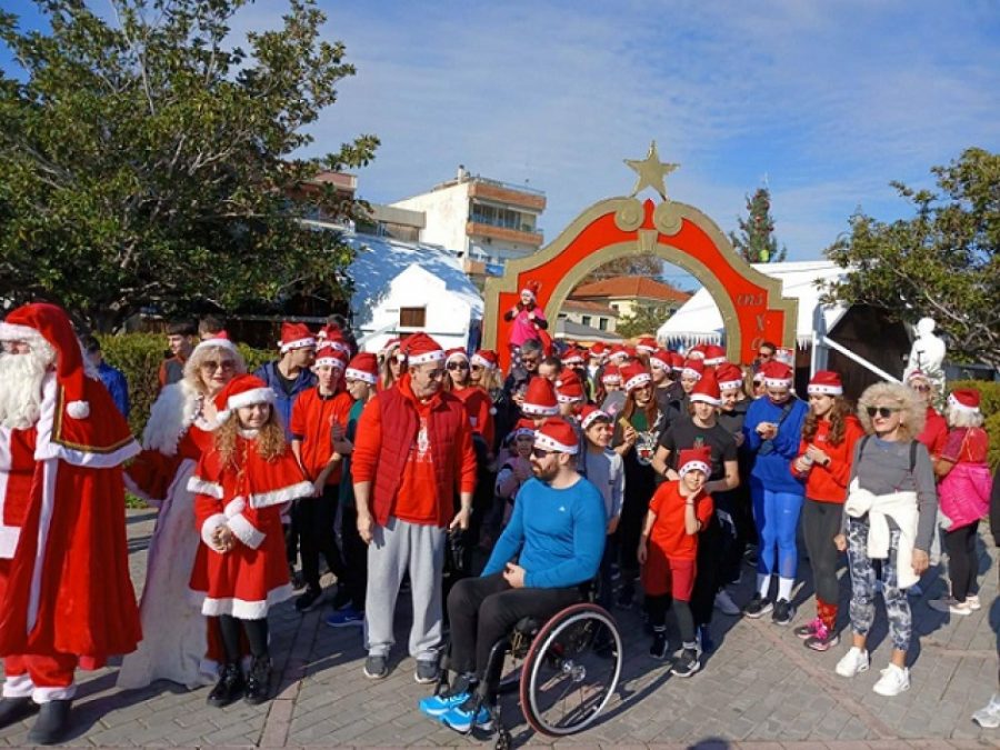 Με μηνύματα αλληλεγγύης και προσφοράς το Santa Run Preveza 2025