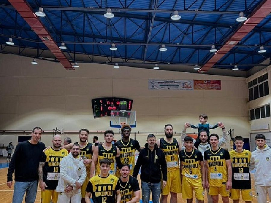 Α1 ΕΣΚΑΒΔΕ: Με το πόδι στο γκάζι η Νικόπολη