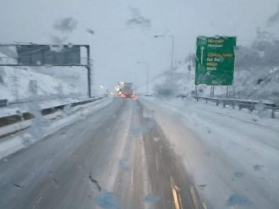 Κανονικά η κυκλοφορία των φορτηγών στην Εγνατία