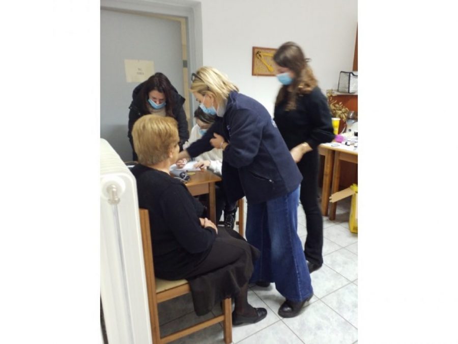 Μεγάλη συμμετοχή στη δράση δωρεάν προληπτικών εξετάσεων στην Κοινότητα Κουκλιών