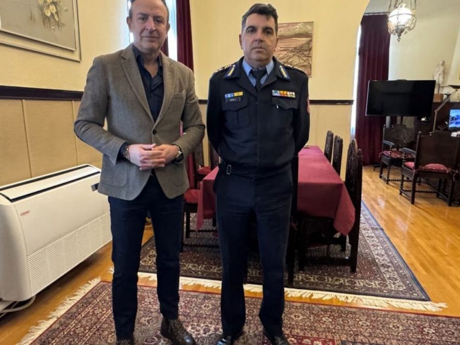 Με τον Συντονιστή Επιχειρήσεων της Πυροσβεστικής ο Δήμαρχος Ιωαννίνων