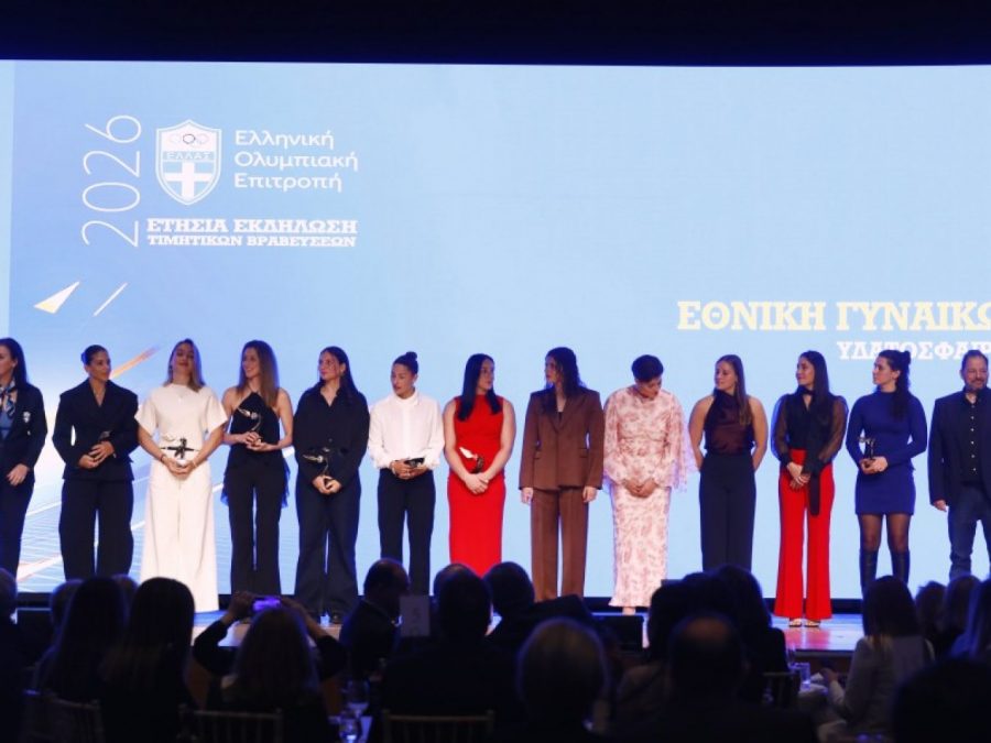 Την τιμητική τους οι Εθνικές ομάδες υδατοσφαίρισης και τα ταλέντα της κολύμβησης στην Ετήσια Εκδήλωση Βραβεύσεων της ΕΟΕ