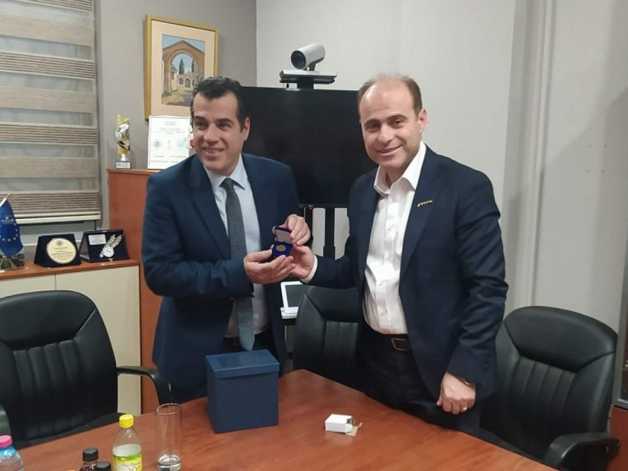 Εθιμοτυπική επίσκεψη του Υπουργού Μετανάστευσης και Ασύλου στον Δήμο Αρταίων