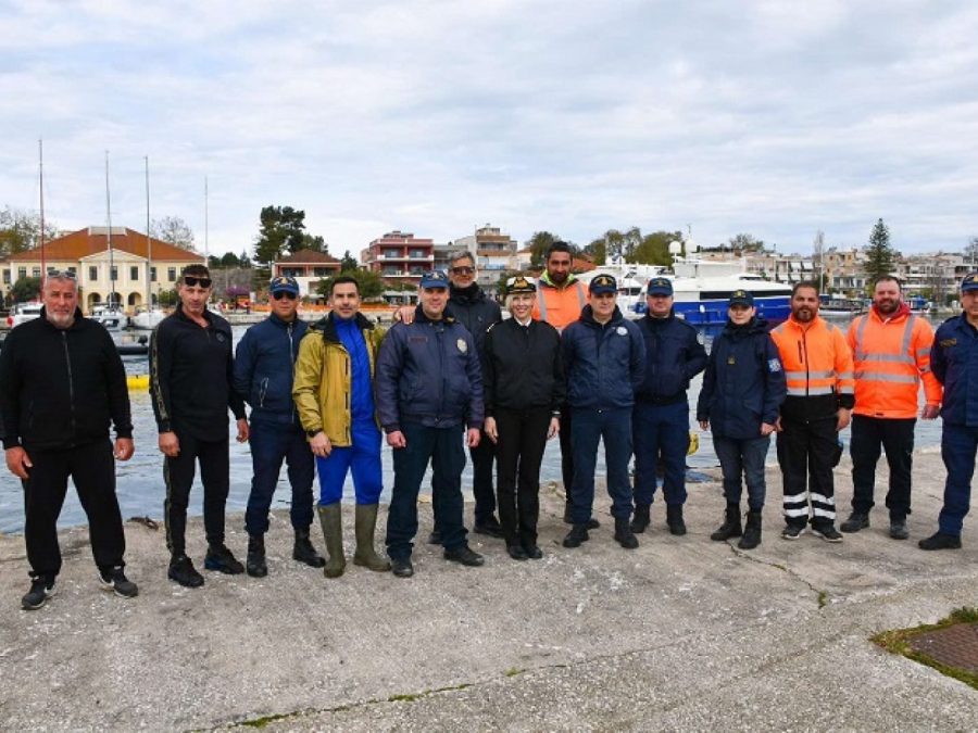 Άσκηση απορρύπανσης πραγματοποιήθηκε στο λιμάνι της  Πρέβεζας