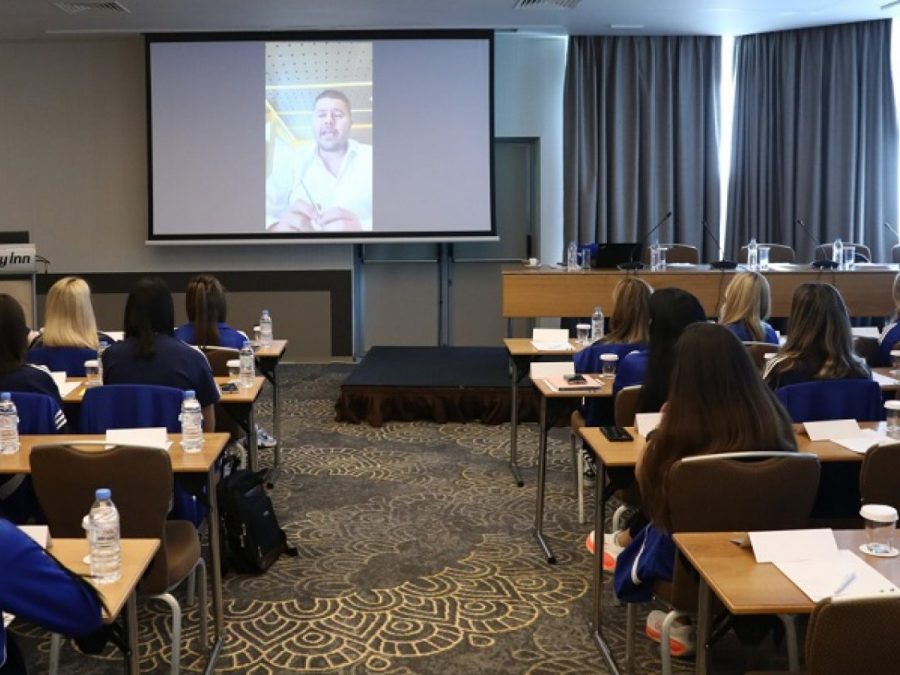 Το μήνυμα του Μάκη Γκαγκάτση στο σεμινάριο Γυναικών Αξιωματούχων Διαιτησίας 