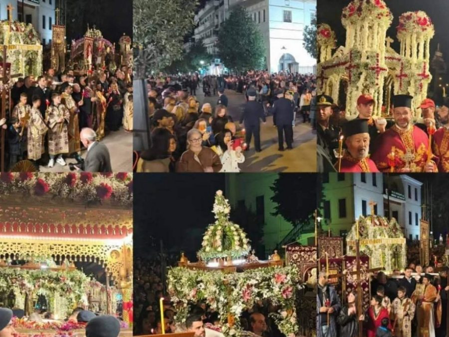 Ιωάννινα: Η πόλη «βούλιαξε» στη συνάντηση των Επιταφίων