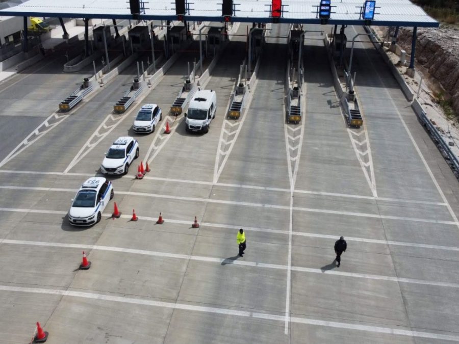 Διακοπή κυκλοφορίας στην Ε.Ο. Πρέβεζας-Ηγουμενίτσας λόγω καθίζησης 
