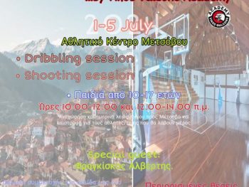 1st Metsovo Basketball Camp από τους Vikos Φalcons 