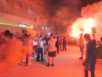 Πανηγυρισμοί στη Χιμάρα για την εκλογή Μπελέρη