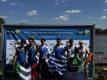 Στο βάθρο ως πρωταθλητές Ευρώπης οι Γιαννούλης και Μουσελίμης  