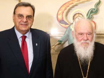 Τα συγχαρητήρια του Αρχιεπισκόπου Αθηνών στον Πρόεδρο Ισίδωρο Κούβελο 