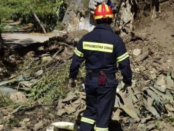 Επιχείρηση διάσωσης στο μονοπάτι για τη Μονή Στομίου
