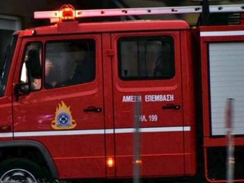 Φωτιά με ενδείξεις εμπρησμού στη νεόδμητη μεζονέτα στους Λογγάδες