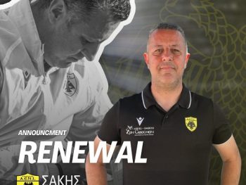 Συνεχίζει δίπλα στον Αλέκο Καρύδη ο Σάκης Καζάκος 