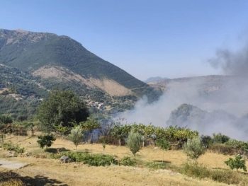 Υπό έλεγχο οι πυρκαγιές στον νομό Άρτας 