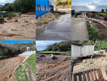 Η Λωρίδα Σαγιάδας πνίγηκε στα λασπόνερα