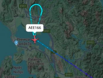 Η καταιγίδα ανάγκασε την πτήση για Ιωάννινα να επιστρέψει στην Αθήνα