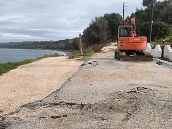 Σοβαρά προβλήματα στον Μύτικα- Σε εξέλιξη εργασίες
