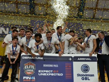 Final 4 Elite League: Η απονομή και το «εισιτήριο» των Vikos Φalcons
