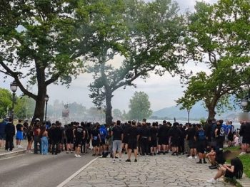 Συγκέντρωση στο Δημαρχείο και ειρηνική πορεία των οπαδών του ΠΑΣ Γιάννινα