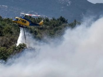 Φωτιά στα Πεστά κοντά στην Ιόνια