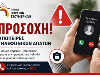 Απόπειρες τηλεφωνικής απάτης στο Ελληνικό