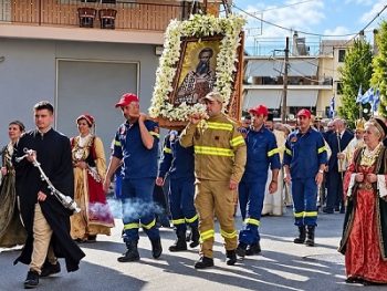 Με λαμπρότητα τιμήθηκε ο Πολιούχος της Φιλιππιάδας, Άγιος Βησσαρίων