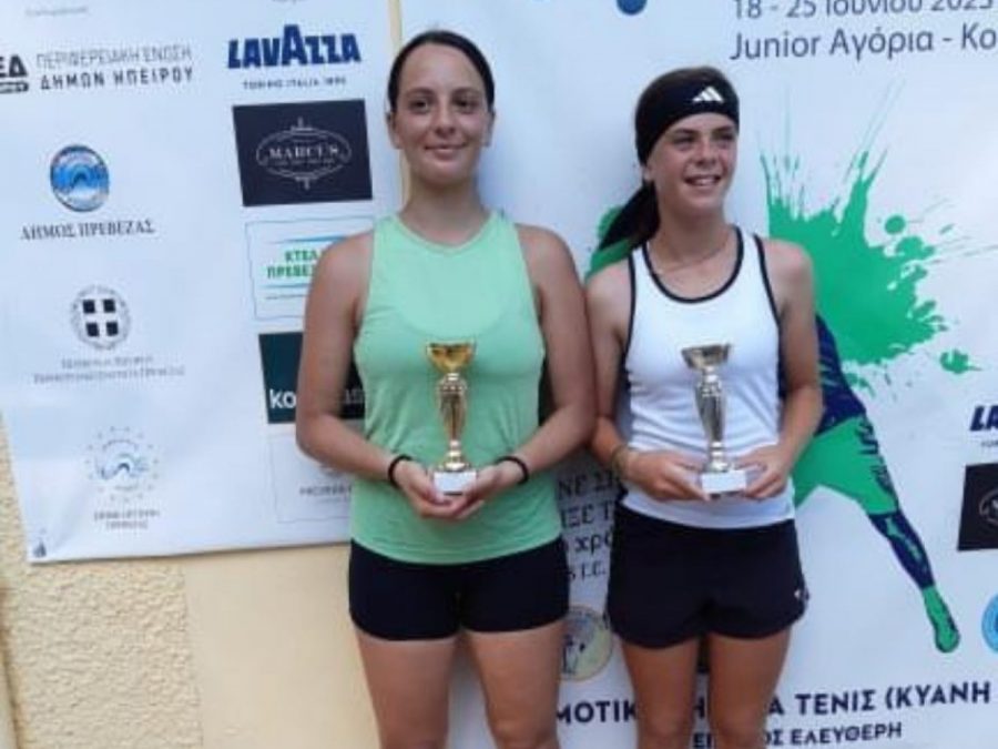 Διακρίσεις και τρόπαιο για το Topspin Epirus Tennis Center στην Πρέβεζα 