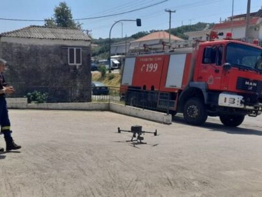 Υπερσύγχρονα drones στη διάθεση της Πυροσβεστικής Ηπείρου 