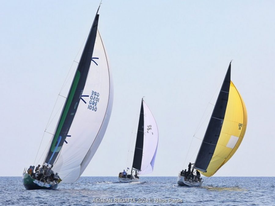 Κορυφώνεται ο ανταγωνισμός στην Aegean Regatta 2024 λίγο πριν το τέλος