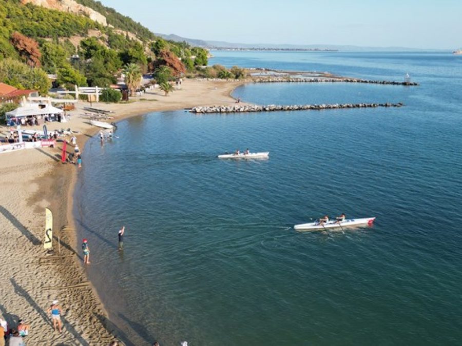 Πρεμιέρα με δυνατές μάχες αλλά και Ολυμπιακή λάμψη στο 4ο Πανελλήνιο πρωτάθλημα Παράκτιας Κωπηλασίας