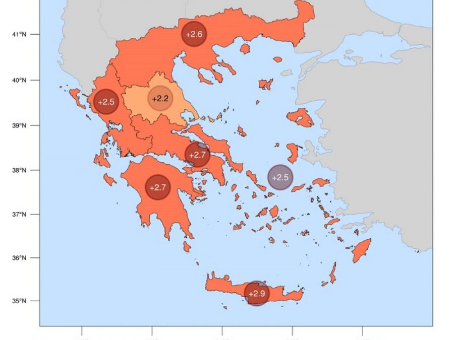 Ο θερμός Ιανουάριος του 2025